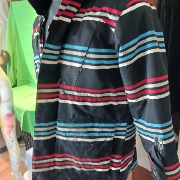 era winter coat used multi colors heavy - Picture 3 of 7